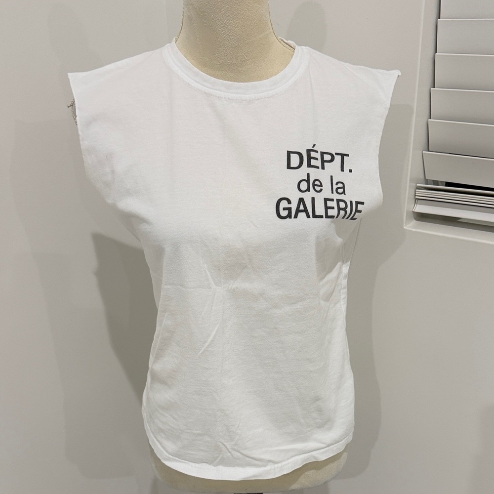 Dépt. de la Galerie White Muscle Tee
